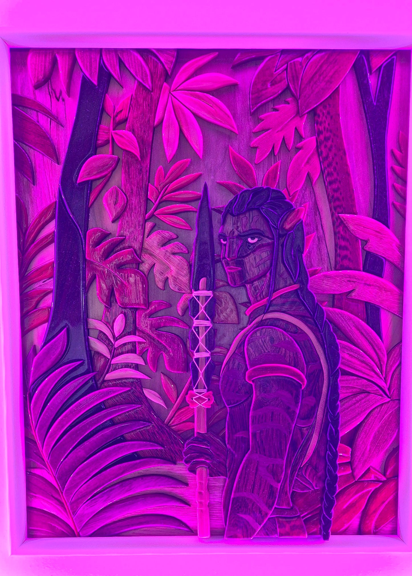 Art de l'Intarsia "L'appel de la forêt" 302 pièces