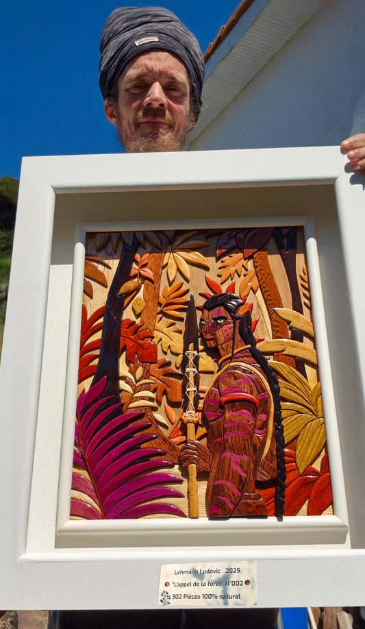 Art de l'Intarsia "L'appel de la forêt" 302 pièces