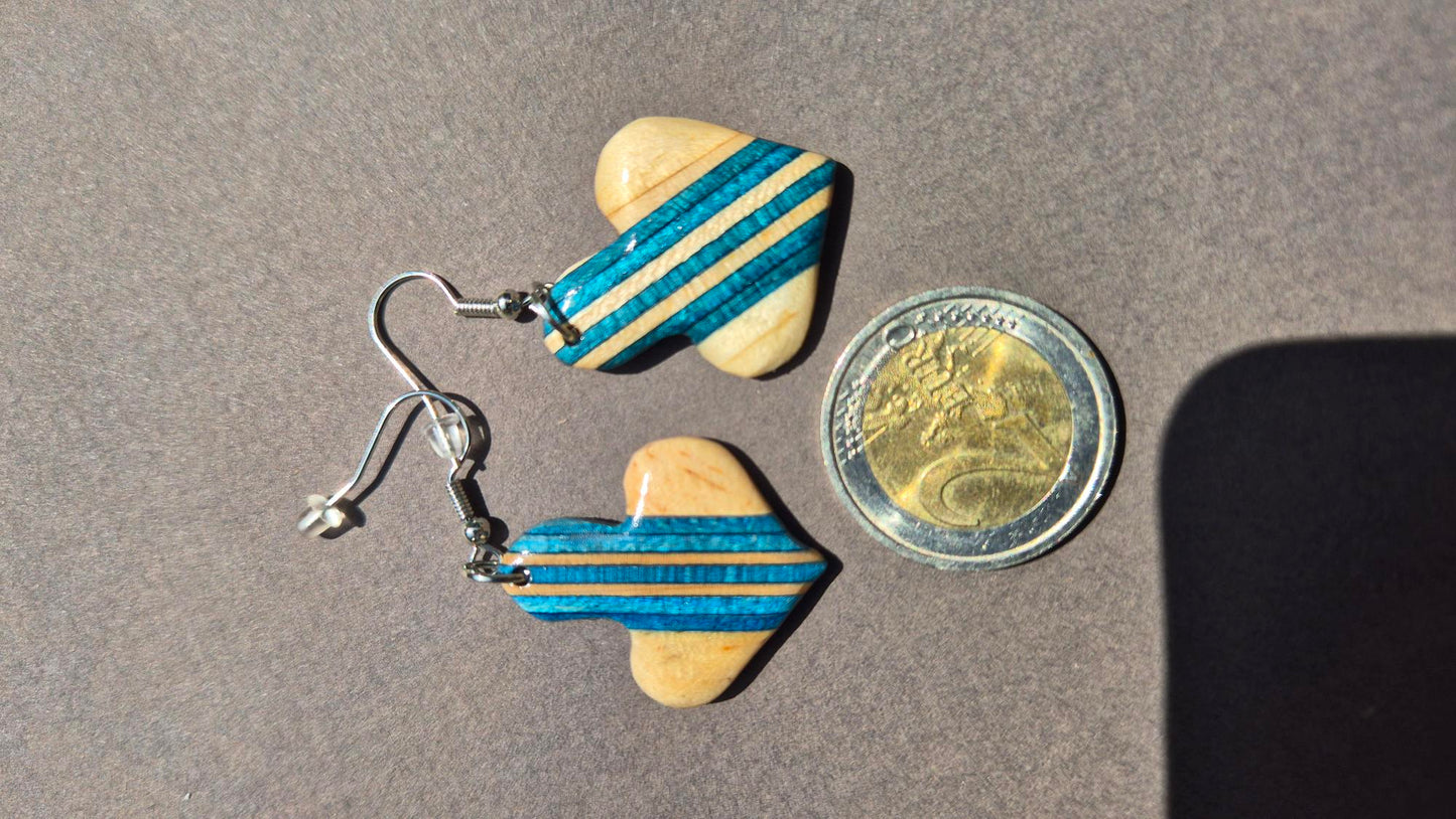 Boucles d'oreilles "Boucle du ciel"