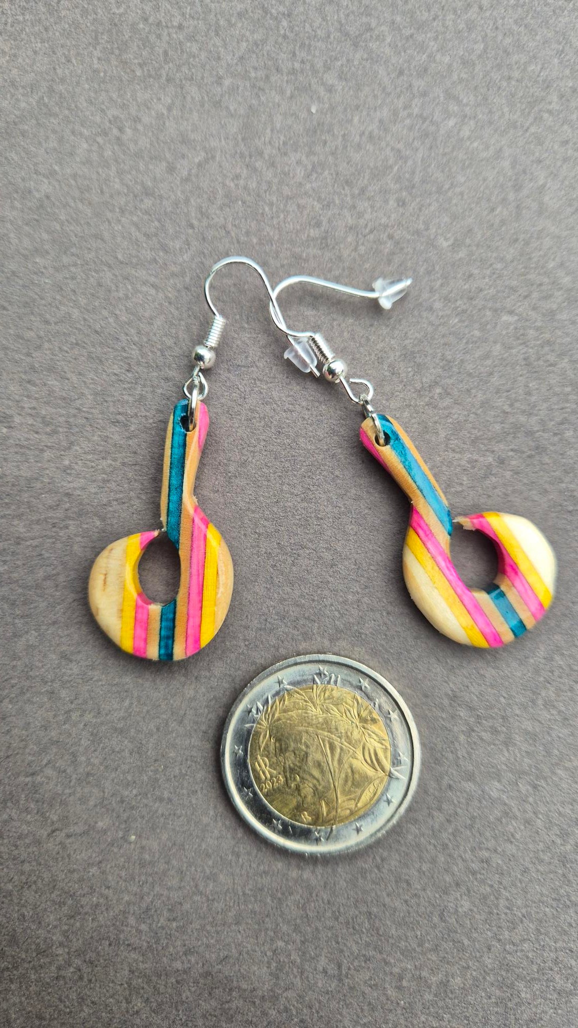 Boucles d'oreilles "Hameçon"