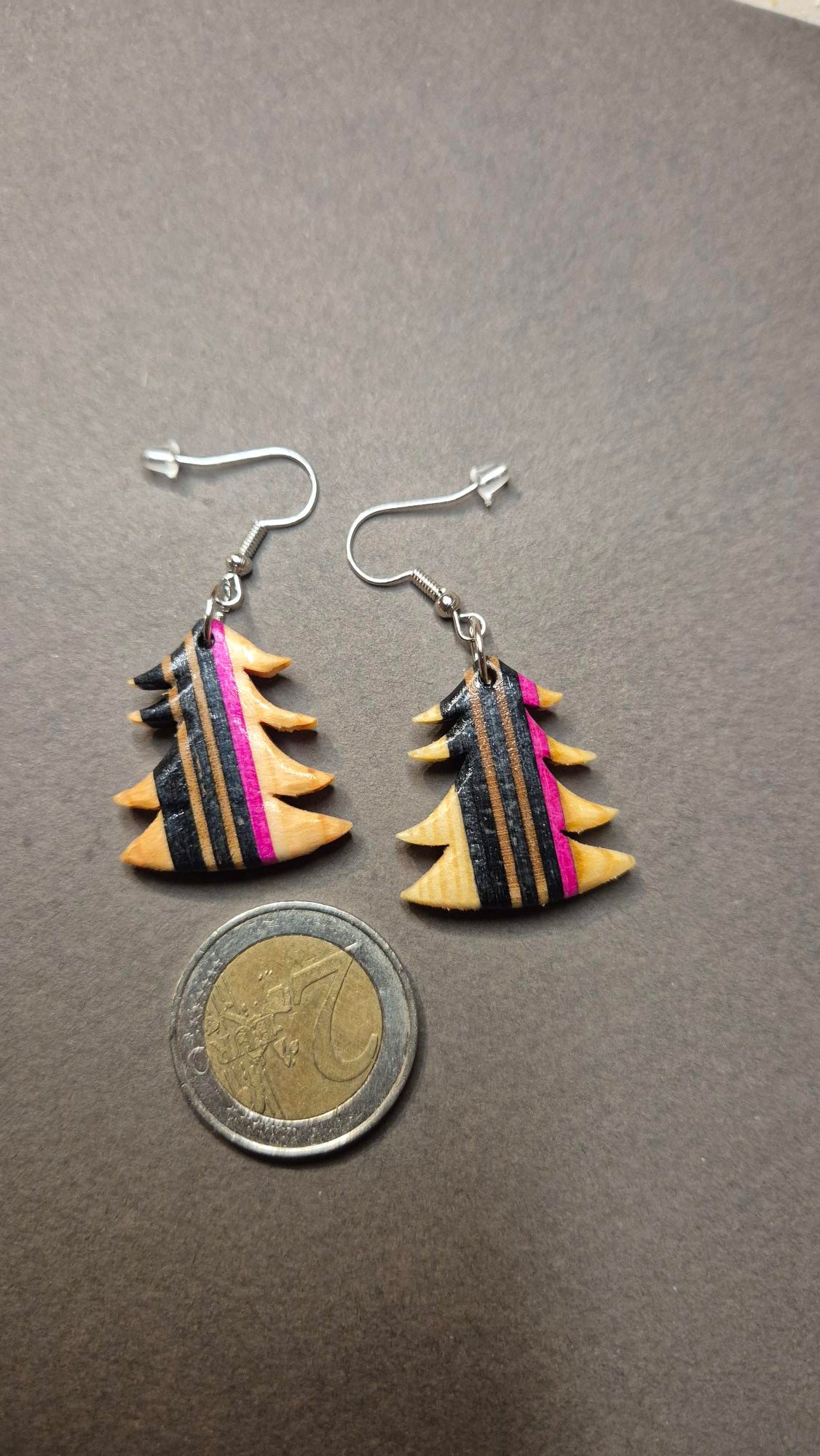 Boucles d'oreilles"Sapin divin"