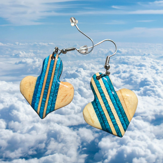 Boucles d'oreilles "Boucle du ciel"