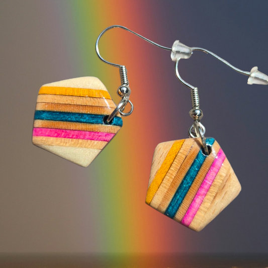 Boucles d'oreilles "Multicouleurs"