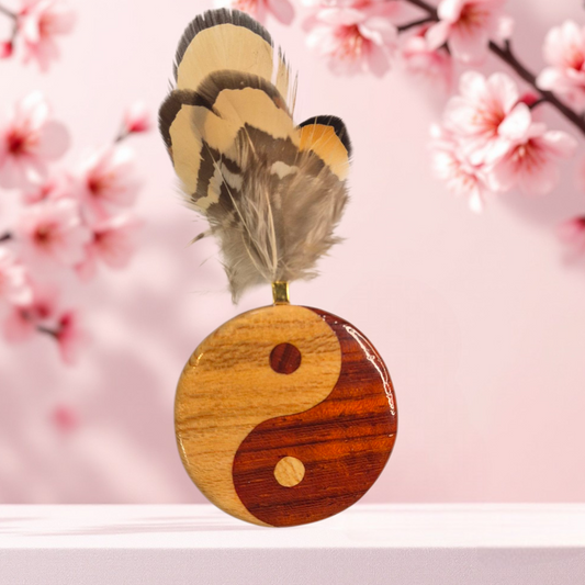 magnet Yin Yang "Paddouk et Platane"